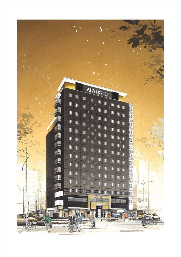 Apa Hotel Higashi Nihombashi Ekimae Tokyo Ngoại thất bức ảnh